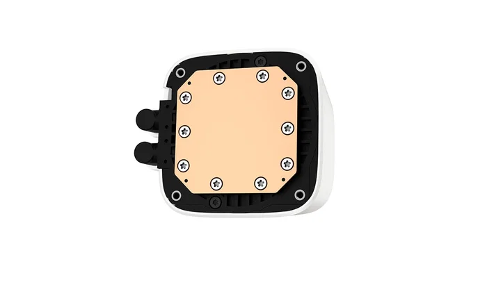 DeepCool LS520 WH Sistema de refrigeración líquida CPU AIO, Radiador 240mm, 2 Ventiladores RGB de 120mm, Blanco, Compatible con Intel LGA1700/1200 y AMD AM5/AM4, R-LS520-WHAMNT-G-1