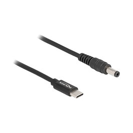 DeLOCK Cable de carga USB Type-C™ a 5,5 x 2,1 mm, 1,5 m