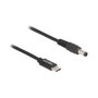 DeLOCK Cable de carga USB Type-C™ a 5,5 x 2,1 mm, 1,5 m