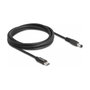 DeLOCK Cable de carga USB Type-C™ a 5,5 x 2,1 mm, 1,5 m