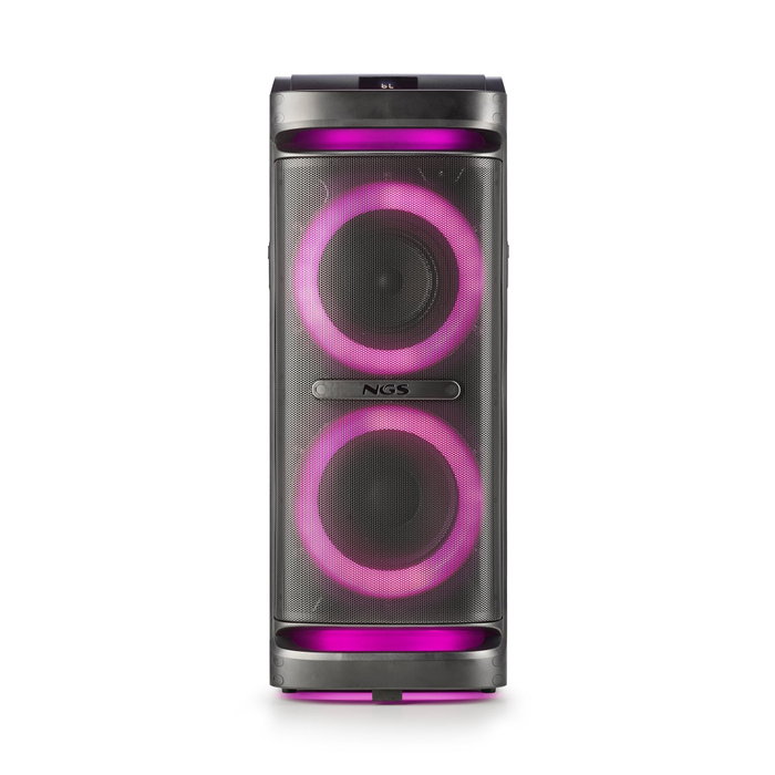 NGS Wild Space 2 Altavoz DJ Portátil Bluetooth 400W RMS Negro