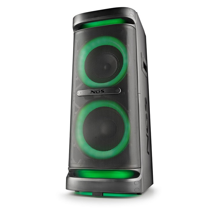 NGS Wild Space 2 Altavoz DJ Portátil Bluetooth 400W RMS Negro