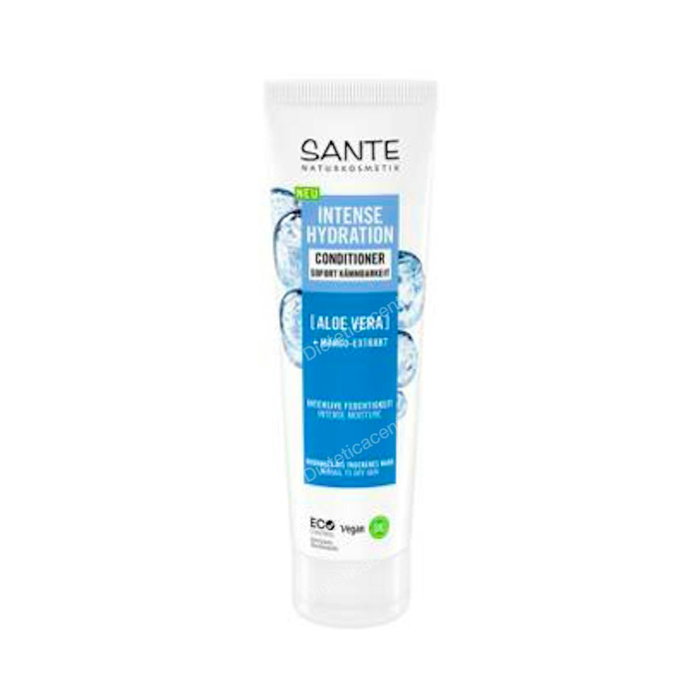 SANTE Acondicionador Hidratación Intensa con Aloe para Cabello Normal a Seco, 150 ml - Cosmético Vegano SANTE Acondicionador Hidratación Intensa con Aloe para Cabello Normal a Seco, 150 ml - Cosmético Vegano