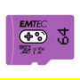 Emtec CARD m64GB UHS-I U3 V30 A1 Gaming Purple
