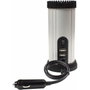 Gembird EG-PWC150-01 Adaptador e Inversor de Corriente Auto 150 W Negro, Gris