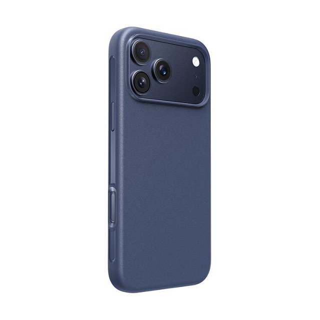 Belkin SheerForce Protect MSA040hqNY Funda Magnética para iPhone 17 Pro Max (6.9") con Protección de Caídas hasta 4 m y MagSafe, Color Marina