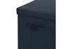 Leitz Caja de almacenaje de tela con tapa, 2 piezas, gris