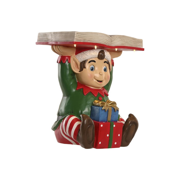 DKD Home Decor Mesita Auxiliar Elfo Multicolor