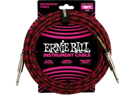 Ernieball Cable para Instrumento Jack-Jack SS 5,5 M Negro / Rojo