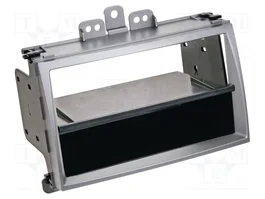 ACV Bastidor de montaje de radio 2 DIN para Hyundai i20 (2009-2012) plata