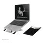 Newstar Soporte Articulado para Portátil y Tablet NSLS100, Ajustable 10-22 Pulgadas, Plegable, Hasta 5 KG, Plata, Aluminio