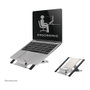 Newstar Soporte Articulado para Portátil y Tablet NSLS100, Ajustable 10-22 Pulgadas, Plegable, Hasta 5 KG, Plata, Aluminio