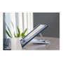 Newstar Soporte Articulado para Portátil y Tablet NSLS100, Ajustable 10-22 Pulgadas, Plegable, Hasta 5 KG, Plata, Aluminio