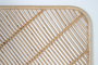 GINER Y COLOMER - Cabecero de Ratán 150 cm, Fabricado a Mano, Natural, Altura 120 cm, Cabecero Artesanal para Cama