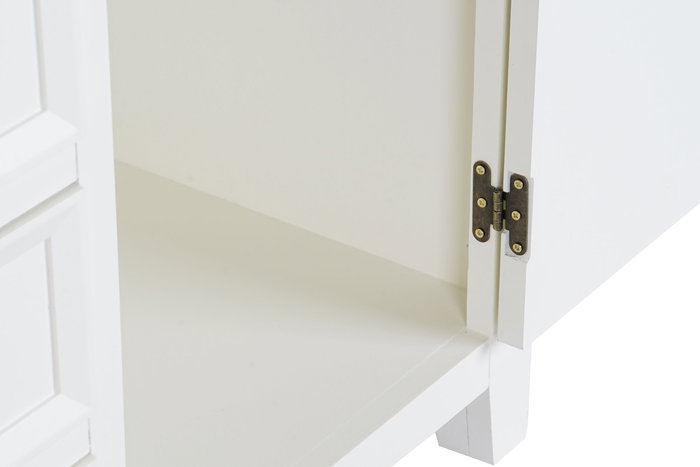 DKD Home Decor Morefond 23 Buffet Tradicional Beige Natural Paulownia 40 x 77 x 122 cm