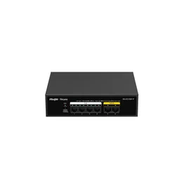 Ruijie Networks RG-ES106F-P Switch No Administrado L2 Fast Ethernet PoE Negro