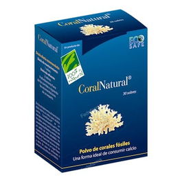 CIEN POR CIEN NATURAL Coralnatural 30Sbrs Complemento Alimenticio con Calcio y Magnesio para Huesos y Músculos