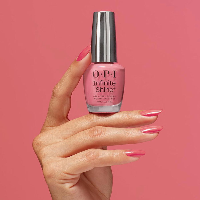 OPI INFINITE SHINE Esmalte de Uñas de Larga Duración Efecto Gel, Color #At Strong Last 15 ml - Hasta 11 Días de Brillo sin Lámpara UV, Fórmula Vegana