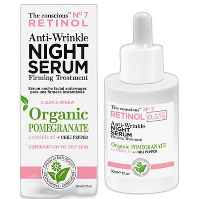 Biovene Retinol Night Serum con Granada Orgánica 30 ml