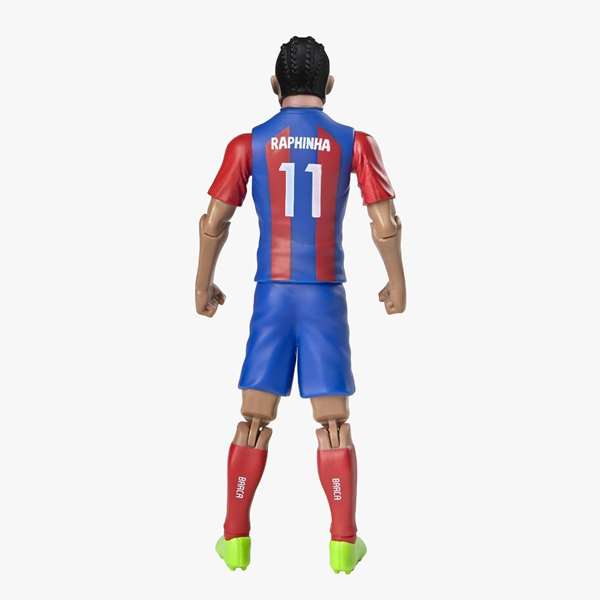 Banbo Toys Figura Articulable de Raphinha FC Barcelona 20 cm 80693 - Figura Coleccionable de Fútbol de PVC Banbo Toys Figura Articulable de Raphinha FC Barcelona 20 cm 80693 - Figura Coleccionable de Fútbol de PVC