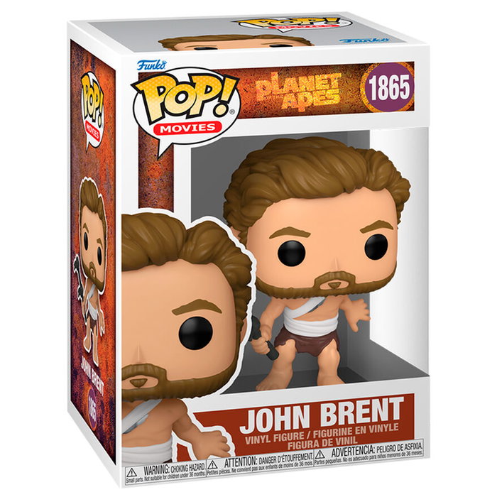 FUNKO Figura POP! John Brent - El Planeta de los Simios
