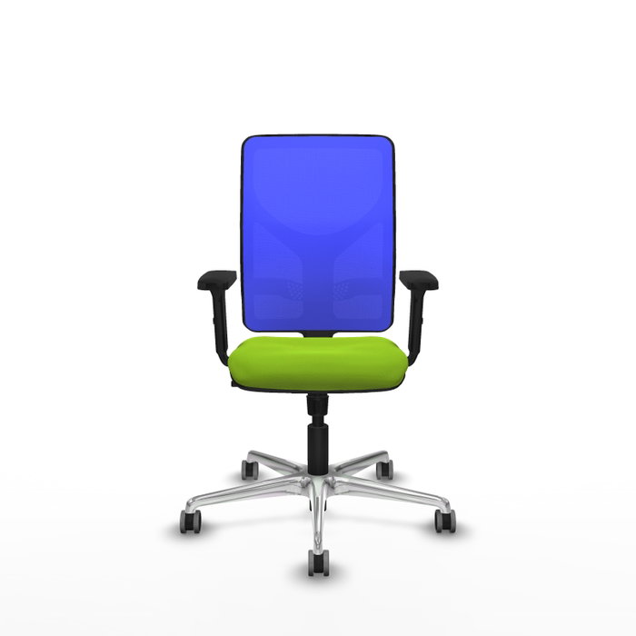 PIQUERAS Y CRESPO Silla de oficina Motilla con mecanismo Sincro, Pistacho y Azul PIQUERAS Y CRESPO Silla de oficina Motilla con mecanismo Sincro, Pistacho y Azul