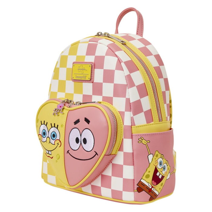 Loungefly Mochila SpongeBob SquarePants & Patrick Star Checkered