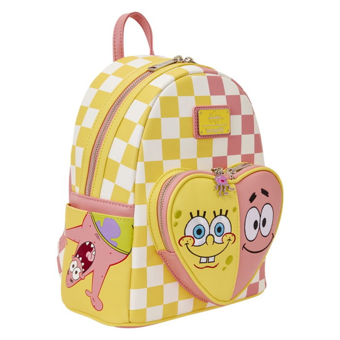 Loungefly Mochila SpongeBob SquarePants & Patrick Star Checkered