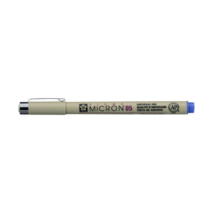 Sakura Pigma Micron 05 - 0.45 mm - Azul Sakura Pigma Micron 05 - 0.45 mm - Azul