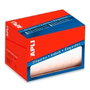 APLI Etiquetas Blancas de Cantos Romos 13x50 mm, Rollo de 2.100 Unidades