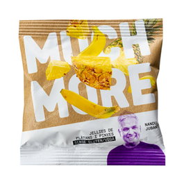 MUCHMORE Jellies De Platano Y Piña 40Gr