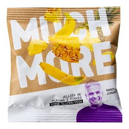 MUCHMORE Jellies De Platano Y Piña 40Gr