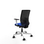 PIQUERAS Y CRESPO Silla de oficina Yunquera Azul y Negro