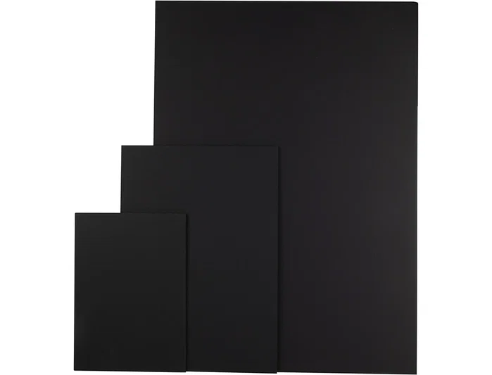 Liderpapel Cartón Pluma Negro Doble Cara DIN A3 Espesor 5 mm
