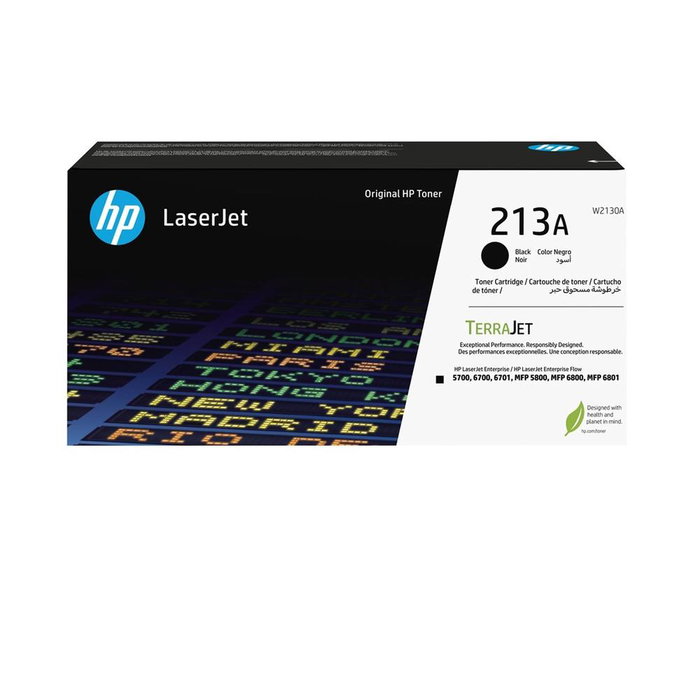 HP Cartucho de tóner Original LaserJet 213A negro W2130A