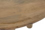 DKD Home Decor Mesa de Centro Mango Marrón 80x80x44
