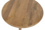 DKD Home Decor Mesa de Centro Mango Marrón 80x80x44