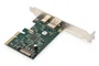 Digitus Tarjeta PCIe con puertos USB Type-C y USB-A de 10 Gbps