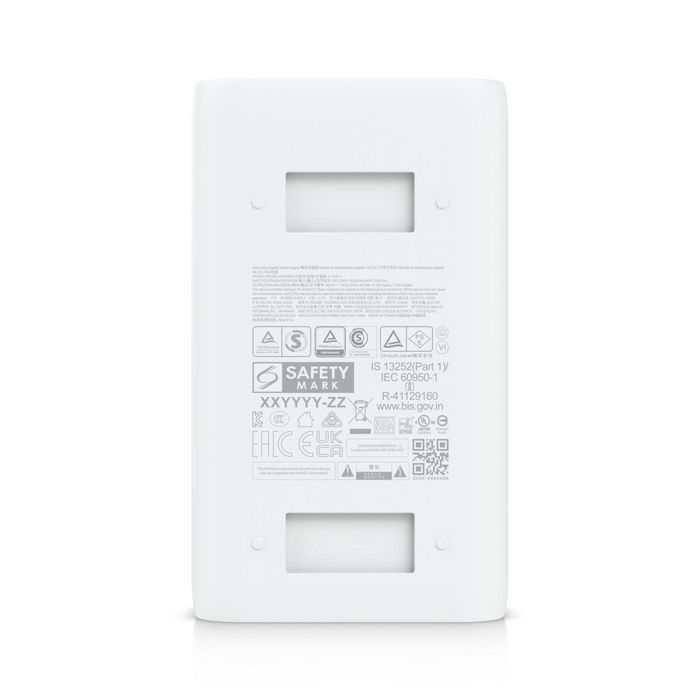 Ubiquiti Adaptador de Corriente PoE++ 48V DC 1.25A 100-240V AC 50/60Hz 65 kHz para Dispositivos UniFi Ubiquiti Adaptador de Corriente PoE++ 48V DC 1.25A 100-240V AC 50/60Hz 65 kHz para Dispositivos UniFi