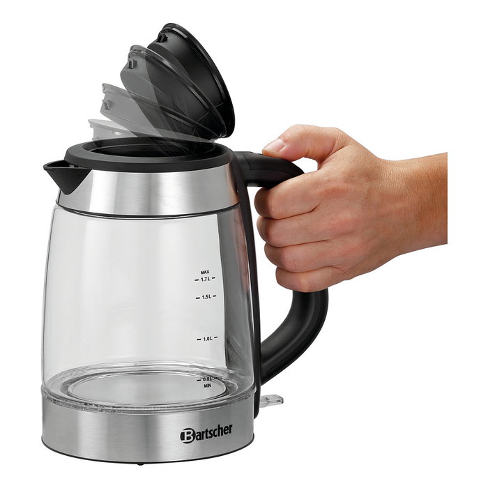 Bartscher Hervidor de Agua 1,7 L Plata 2.200 W Bartscher Hervidor de Agua 1,7 L Plata 2.200 W