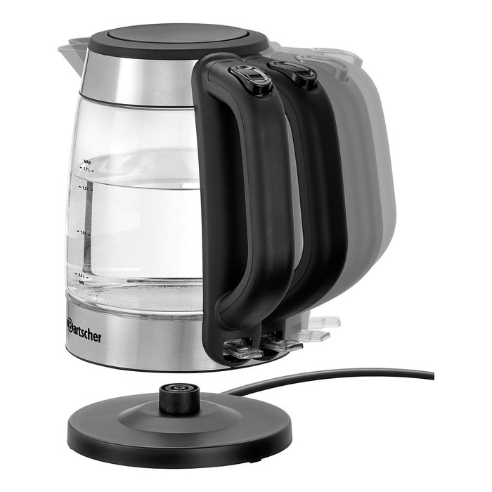 Bartscher Hervidor de Agua 1,7 L Plata 2.200 W Bartscher Hervidor de Agua 1,7 L Plata 2.200 W