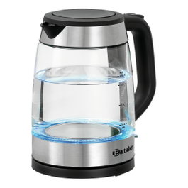 Bartscher Hervidor de Agua 1,7 L Plata 2.200 W