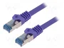LOGILINK Patch cord Cat 6a S/FTP 10m violeta
