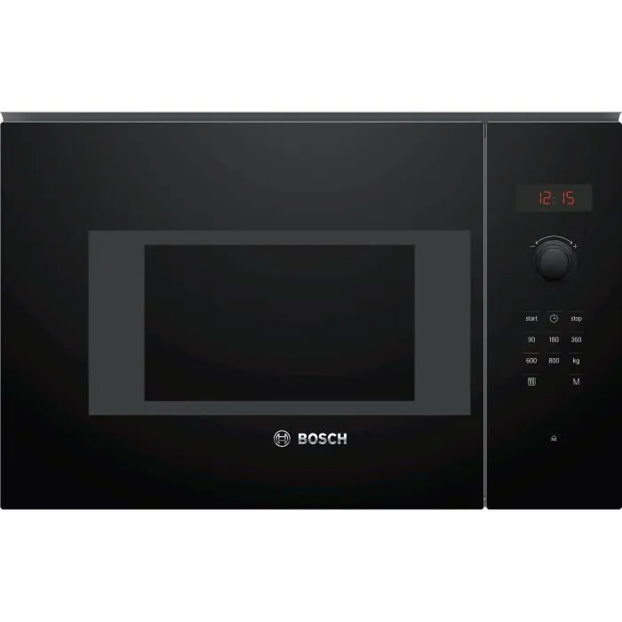 Siemens Microondas de Encastre BFL523MB1F Negro 7 Programas Automáticos 38,2 x 59,4 x 31,7 cm Siemens Microondas de Encastre BFL523MB1F Negro 7 Programas Automáticos 38,2 x 59,4 x 31,7 cm