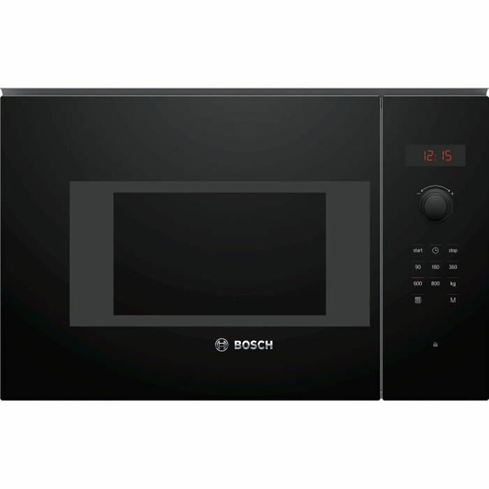 Siemens BOSCH SER4 BFL523MB1F Microondas de encastre individual Negro Siemens BOSCH SER4 BFL523MB1F Microondas de encastre individual Negro