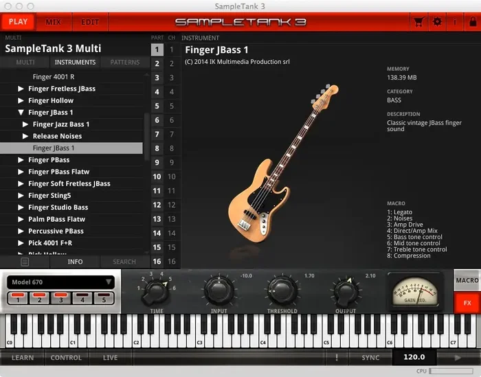 IKMULTIMED Software De Instrumentos Virtuales para Mac y PC