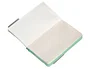 Antartik Cuaderno Antartik Notes A6 Cuadriculado Gris y Turquesa