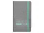 Antartik Cuaderno Antartik Notes A6 Cuadriculado Gris y Turquesa