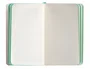 Antartik Cuaderno Antartik Notes A6 Cuadriculado Gris y Turquesa