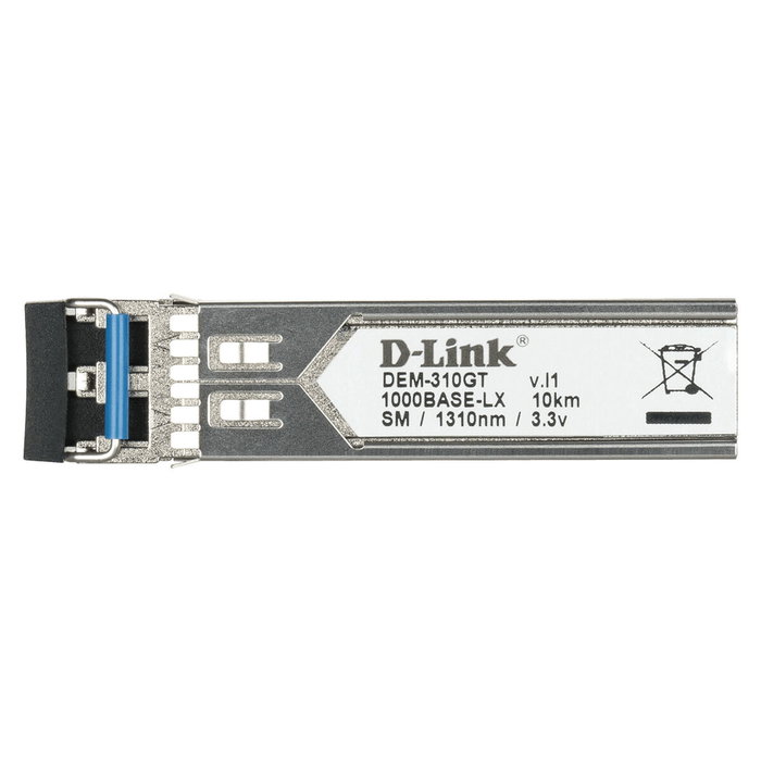 D-Link Transceiver DEM-310GT/10 Giga Monomodo LC 3.3V hasta 10km - Kit de 10 unidades
